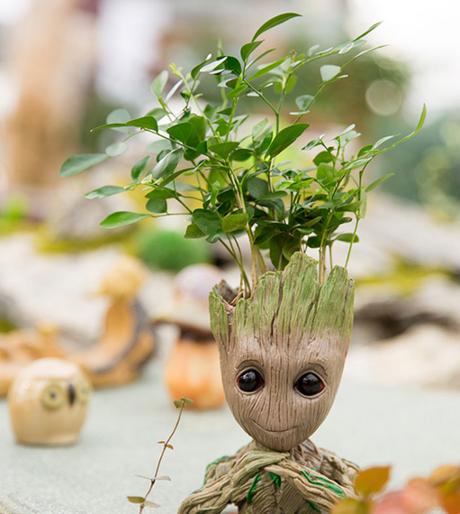 Цветочный горшок кашпо Primo Грут Groot для цветов и канцелярии (GR-02) | Зображення 2