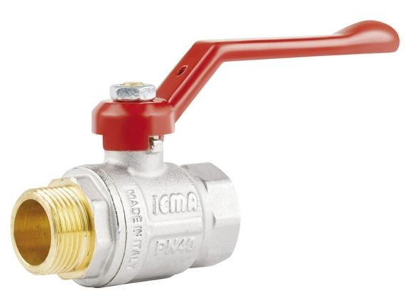 Кран кульовий Icma 3/4" прямий №352 (87352AE11)