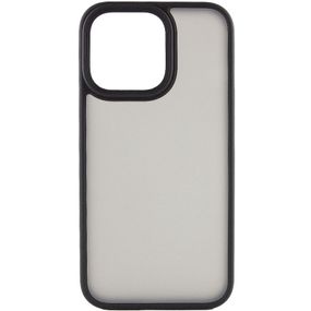 TPU+PC чехол Metal Buttons для Apple iPhone 13 Pro Max (6.7") Черный