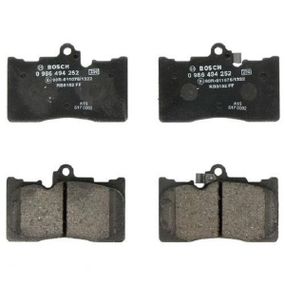 Гальмівні колодки Bosch дискові передні LEXUX GS 300, 430, 460'06 0986494252