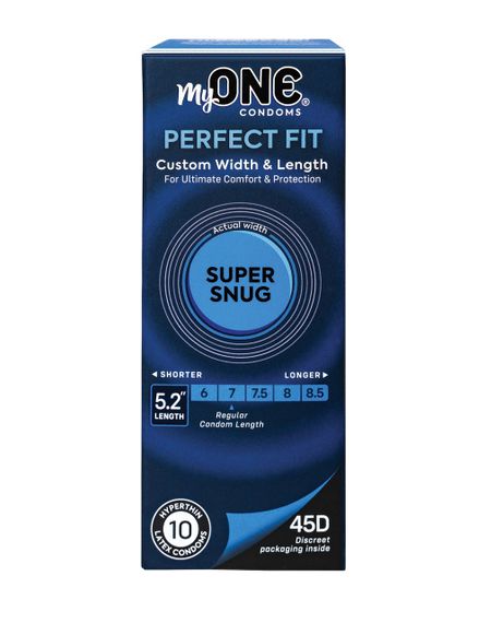 Презервативи MyONE Super Snug Розмір 45Д, 10 шт Sex Aura