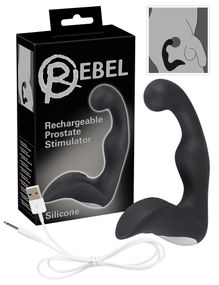 Масажер простати Rebel Prostate Recharge, чорний