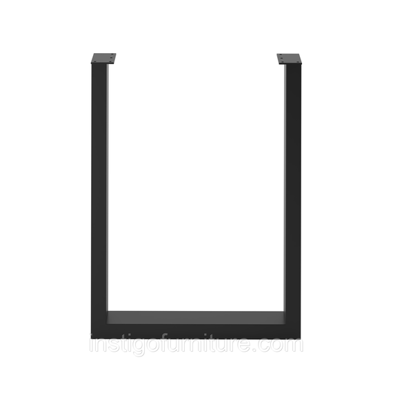 Опора ніжка для столу з металу 550×100mm, H=730mm (профільна труба: 80x40mm) | Зображення 1