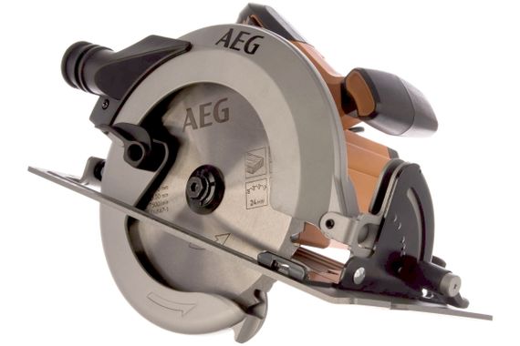 Пила дисковая ручная AEG KS12-1 (190 мм, 5000 мин-1, 62 мм, 1500 Вт) | Зображення 2