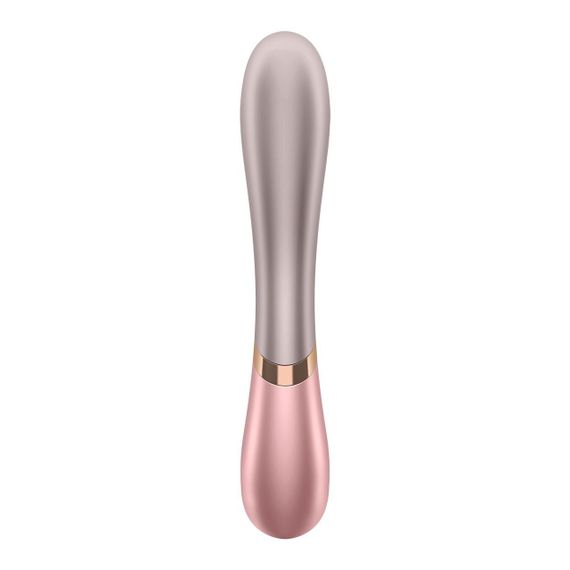 Смарт вібратор-кролик із підігрівом Satisfyer Hot Lover Pink Sex Aura | Зображення 3