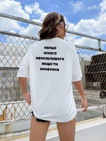 Жіноча футболка з дтф