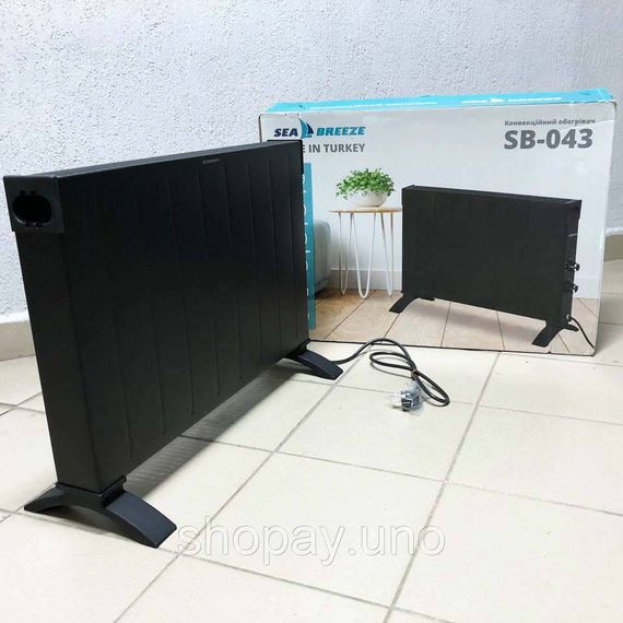 Конвектор електричний для опалення квартири SeaBreeze SB-043 2500 Вт, Конвектора обігрівачі FX-80 | Зображення 3
