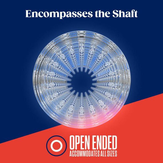 Мастурбатор Blush Rize – Strokez Masturbator – Clear, нейтральний, щільне охоплення Sex Aura | Зображення 3