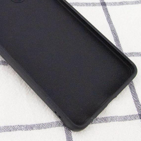 Силиконовый чехол Candy Full Camera для Infinix Smart 7 HD Черный / Black | Зображення 2