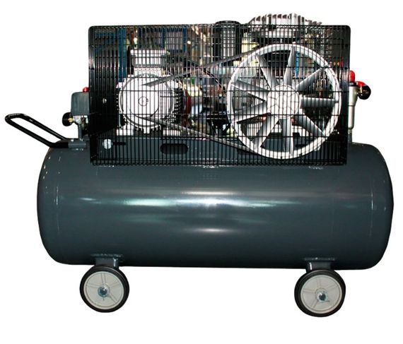 Поршневий повітряний компресор 200 л GTM KCH2090-200L ремінний | Зображення 1