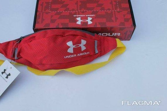 Поясная сумка Under Armour (красная) сумка на пояс | Зображення 3