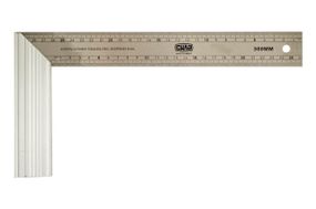 Угольник строительный 350мм (нержавейка) СИЛА