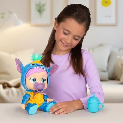 Кукла IMC Cry babies Любовь и забота Дисней Плакса Стич с аксессуарами 26 см (927377) | Зображення 3