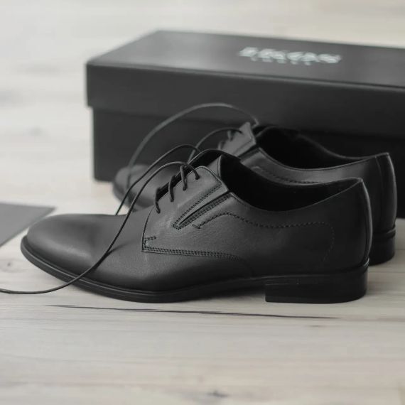 Чоловічі туфлі чорного кольору 42 розмір | Зображення 4