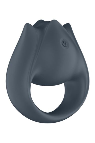 Вібратор для пар Satisfyer Perfect Pair 2 з кільцем для пальцем, сірий Sex Aura | Зображення 1