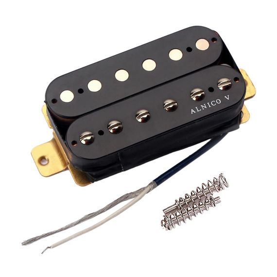 Хамбакер бридж датчик Alnico V 5 для електрогітари звукознімач Fender Gibson Ibanes Shur LTD ESP | Зображення 3