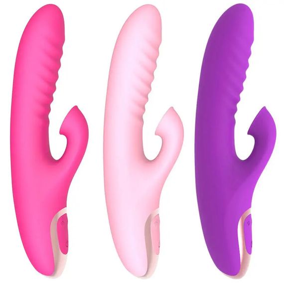 Вібратор із вакуумною стимуляцією клітора (червоний, USB) | Зображення 7