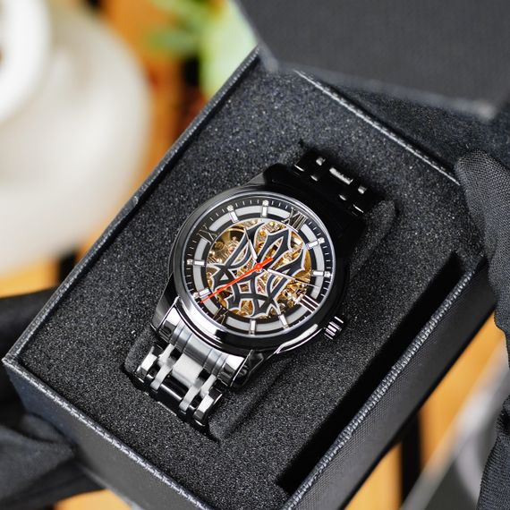 Класичний чоловічий годинник Awarder 025 Sharp All Black | Зображення 5