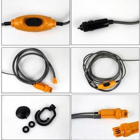 Портативный автомобильный душ YD104, авто душ aqua fresh автодуш CW-76