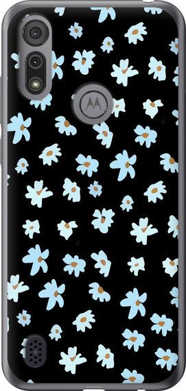 Чехол на Motorola E6s Цветочный "4900u-2001-17620"