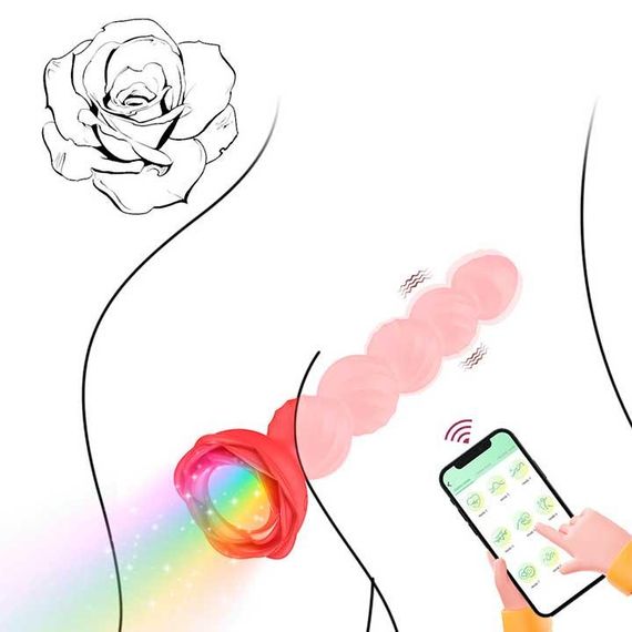 Світний смарт анальний корок Love Spouse чорний — Анальні іграшки | Зображення 2