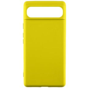 Чохол TPU GETMAN Liquid Silk Google Pixel 7a Жовтий / Flash