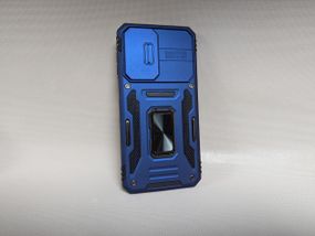 Чохол Samsung A07 Протиударний Camera Slide Ring NEW синій