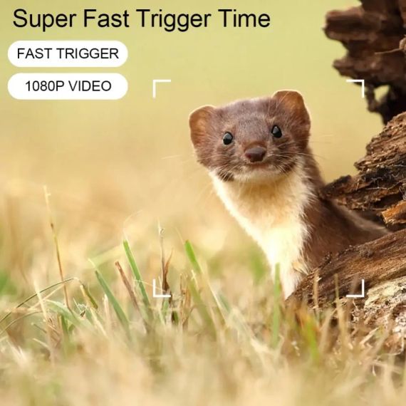 Нагрудна боді-камера Фотолівичка PR700PRO мисливська камера P66 12mp з екраном і нічним баченням | Зображення 4