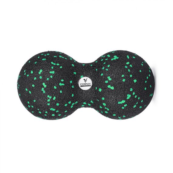 Масажний м'яч подвійний Cornix EPP DuoBall 8 x 16 см XR-0123