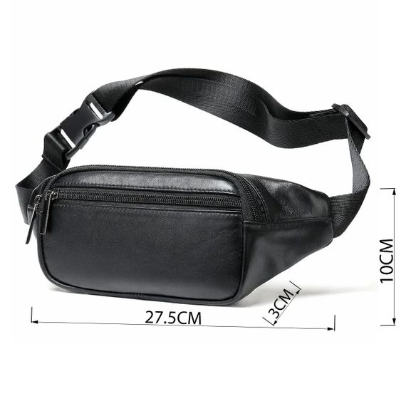 Качественная сумка бананка Сумка для торговли бананка напоясная Мужская трендовая LM-11 | Зображення 7