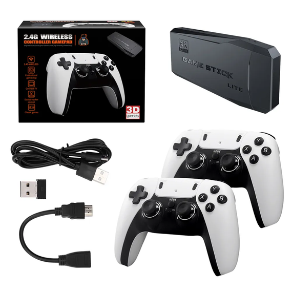 Бездротова ігрова консоль M8 Pro 4K HDMI HD 2,4 ГГц для PS1/FC/GB/GBA, аркадна Ретро ТВ ігрова консоль 20000+