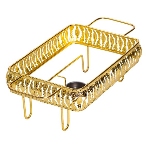 Настольная мармитница фарфоровая 36×21×15 (см) на подставке 1.5 (л) HP-26-6 | Зображення 4