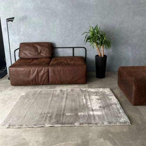 Килимок для підлоги еко-хутро Elegant 75*150см кварц Дариана | Зображення 6