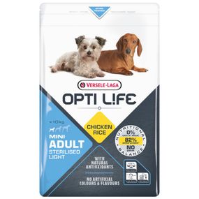 Сухий корм для стерилізованих собак малих порід Opti Life Sterilised Light Mini, 2.5 кг