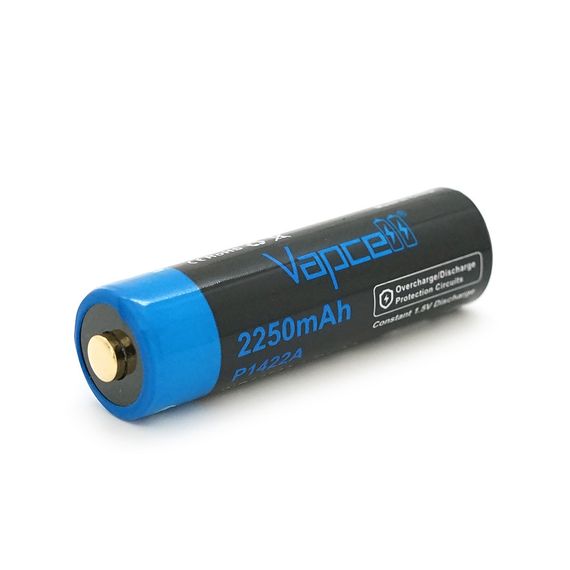 Акумулятор 14500 Li-Ion Vapcell P1422A, 2250mAh, 1.5V AA 3.4Wh, USB type-c | Зображення 1