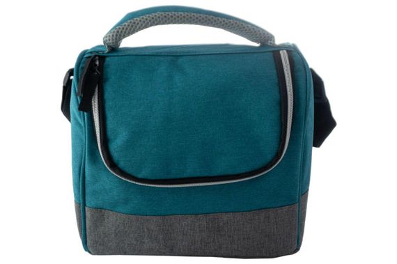 Термосумка 8 л бірюзова (25*15*21 см) СИЛА 960606