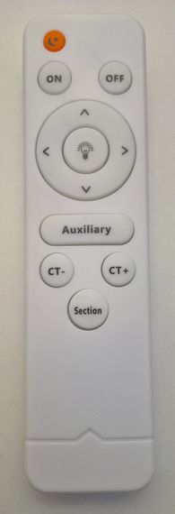 Люстра світлодіодна стельова LED світильник для квартири на стелю лед з пультом 25582 Білий 20х60х60 см. | Зображення 6