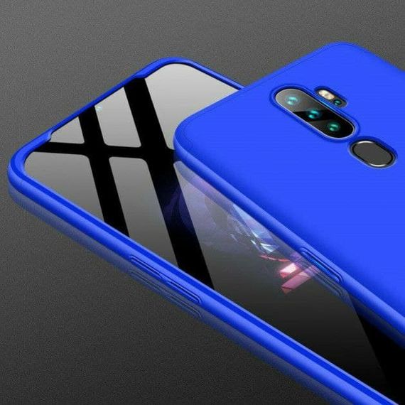 Чохол GKK 360 градусів для Oppo A9 колір Синій | Зображення 2