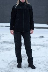 Штани жіночі чорні Soft Shell R Military +