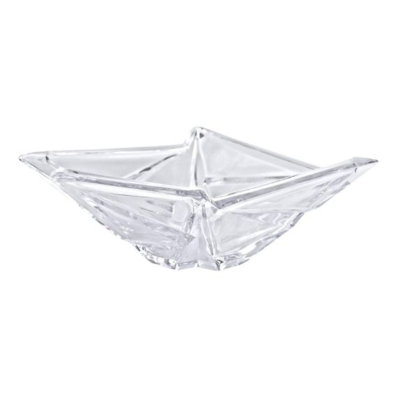 Салатница стеклянная 21,5х21,5 см