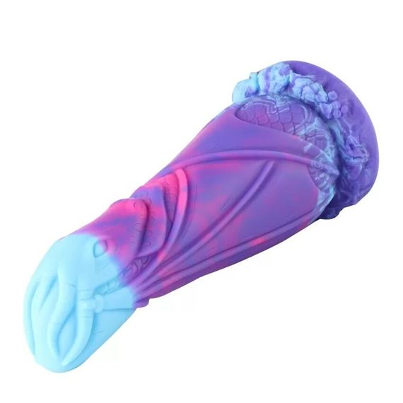 Фалоімітатор для секс-машин Hismith 7.48″ Silicone Dildo HSA139 Monster Series, система KlicLok | Зображення 4
