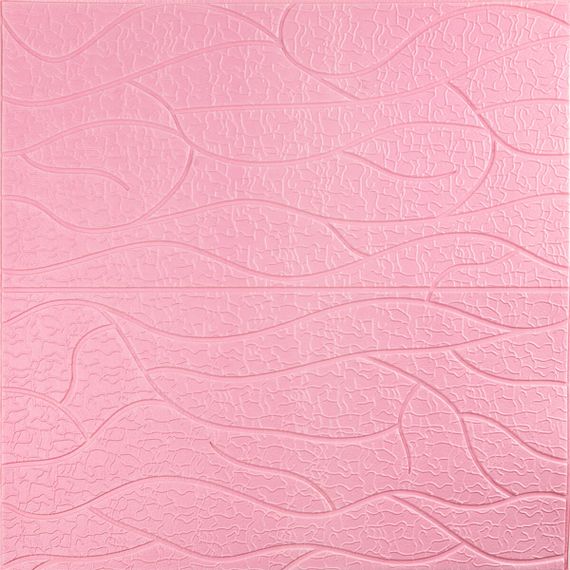 Панель 3D Pink 700*700*6mm (D) SW-00001950
