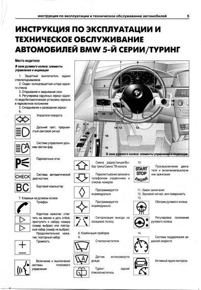BMW 5 серии (E60). Руководство по ремонту и эксплуатации. Книга | Зображення 3