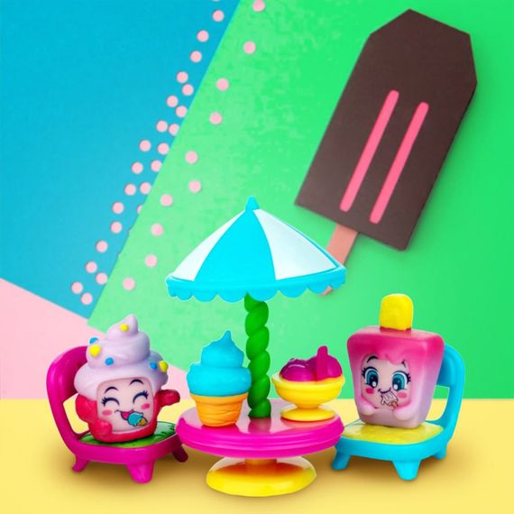 Ігровий набір Джелатерія Moji Pops PMPSB216IN20, 2 фігурки, аксесуари | Зображення 2