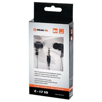 Навушники REAL-EL Z-1710 black (Z-1710 black) | Зображення 3