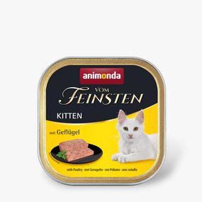 Корм Animonda Vom Feinsten Kitten with Poultry вологий з м'ясом птиці для кошенят 100 гр