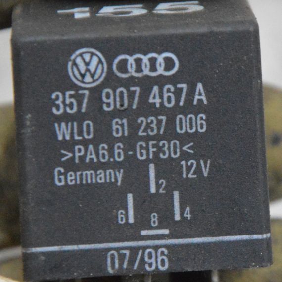 Реле 155 Volkswagen Transporter T4 1991-1996 Реле 155 Фольксваген Транспортер т4 357907467A | Зображення 2