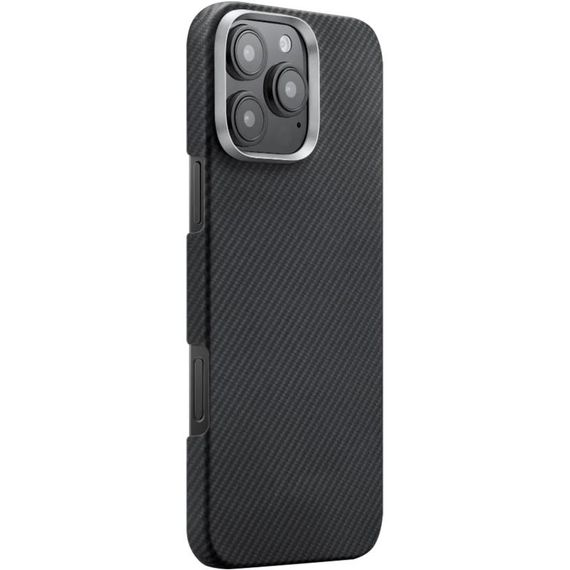 Чохол PC Carbon Protection Slim with Magnetic Fit для Apple iPhone 16 Pro Max (6.9") Black