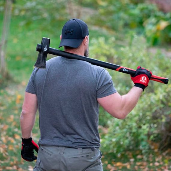 Колун кований 2500г, ручка з фібергласу INTERTOOL HT-0273 | Зображення 8