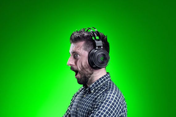 Гарнітура консольна Razer Nari Ultimate for Xbox One WL Black/Green (RZ04-02910100-R3M1) | Зображення 9